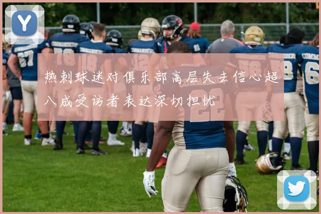 热刺球迷对俱乐部高层失去信心超八成受访者表达深切担忧